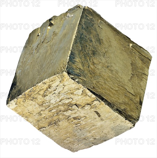 Iron Pyrite Cube