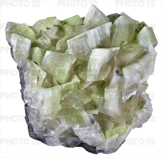 Duftite on Calcite