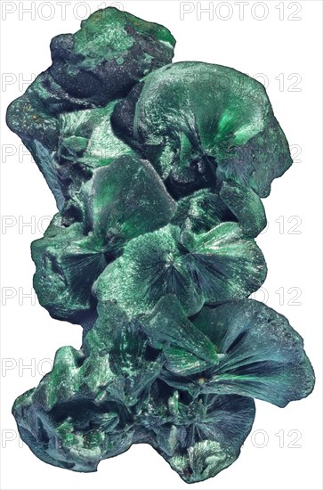 Malachite Fibrous Clusters