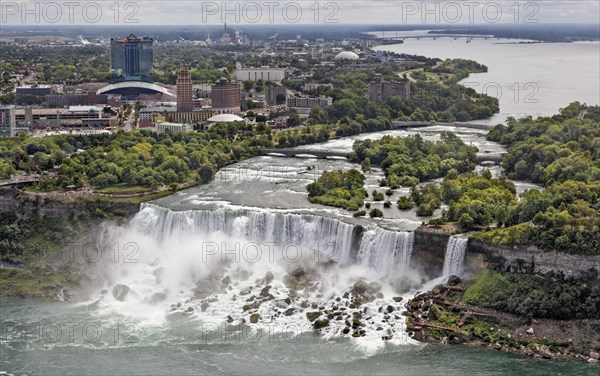 The American Falls at Niagara Falls