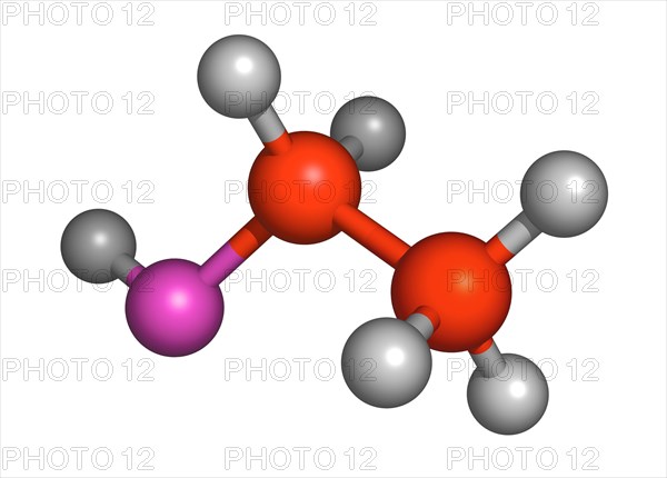 Ethanol Alcohol Molecule C2H6O