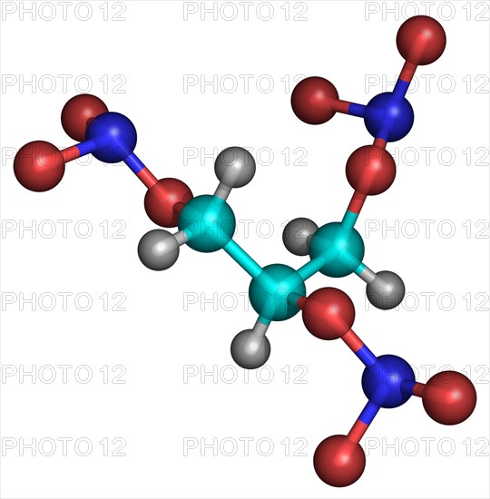 Nitroglycerine Molecule