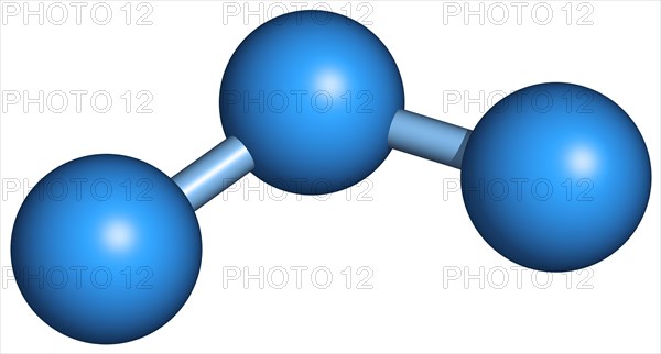 Ozone O3 Molecule