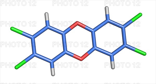 Dioxin Molecule