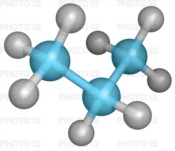 Molecule of Propane