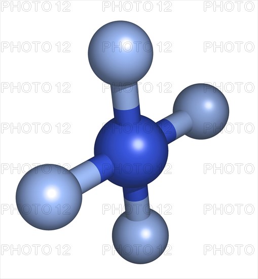 Molecule of Xenon Tetrafluoride