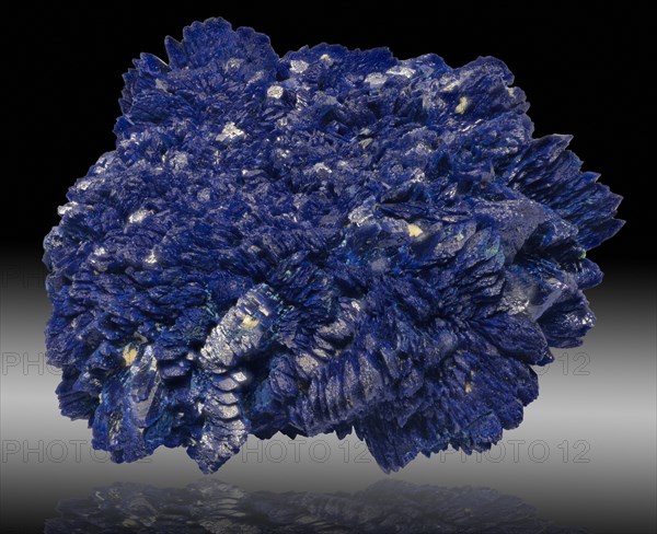 Azurite is a soft stone