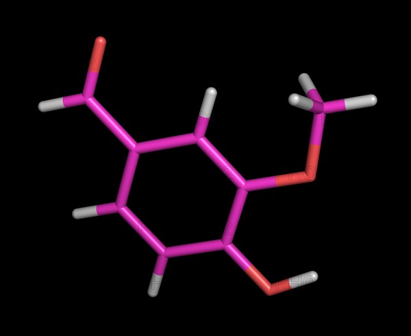 Vanillin is a single molecule