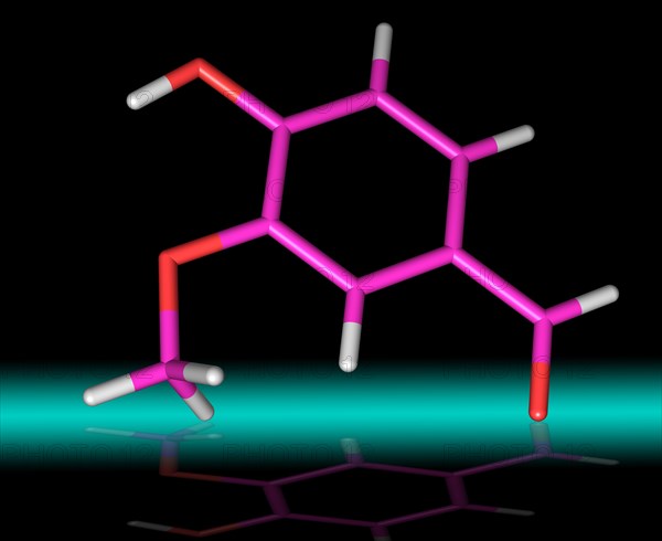 Vanillin is a single molecule