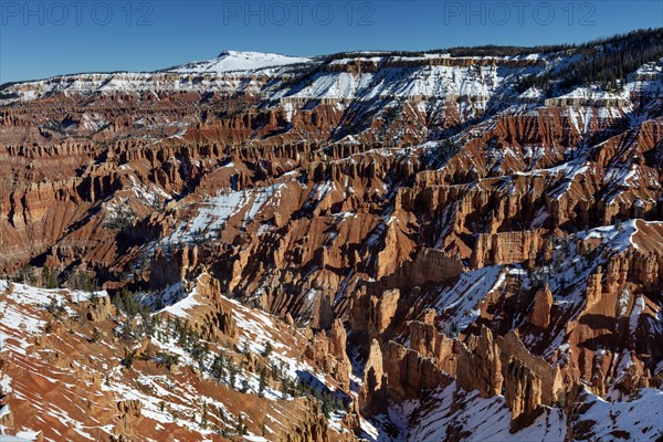 Cedar Breaks National Monument in Winter