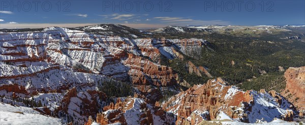 Cedar Breaks National Monument in Winter