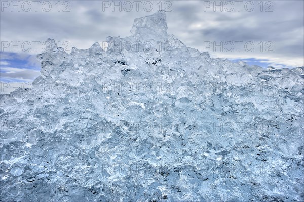 Glacier Ice on Beach