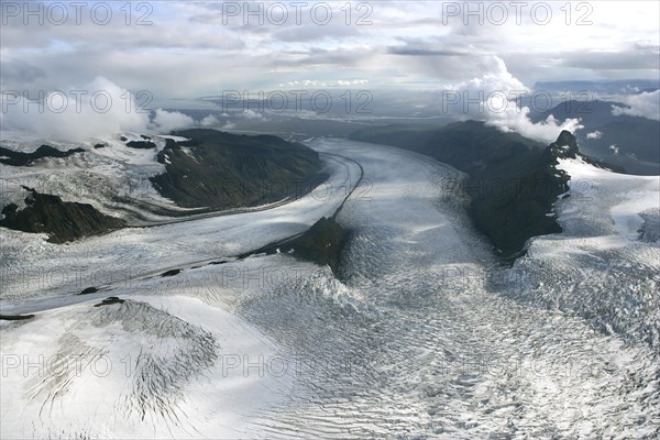 Skaftafellsjokull Tongue of the Vatnajokull Glacier