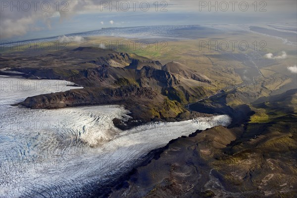 Vatnajokull Glacier Melt