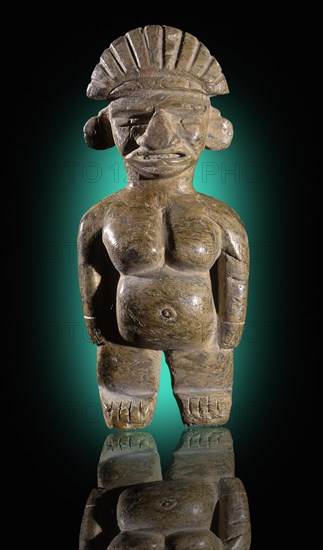 Aztec Stone Statue