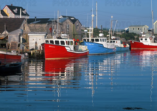 Early Morning Fishing Boats