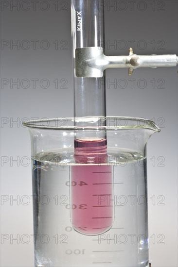 Cobalt Chloride Solution Cooled Below Room Temp