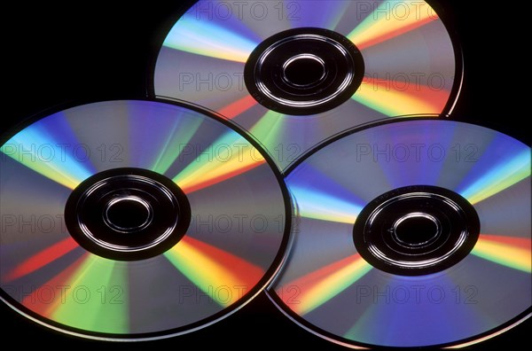 CD's Diffracting White Light