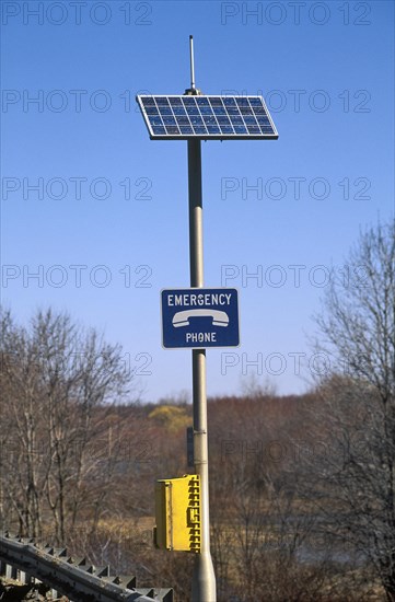 Solar Powered Emergency Highway Phone