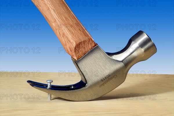 Claw Hammer Pulling Nail