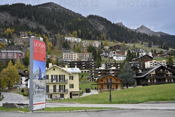 Entrance to Leysin