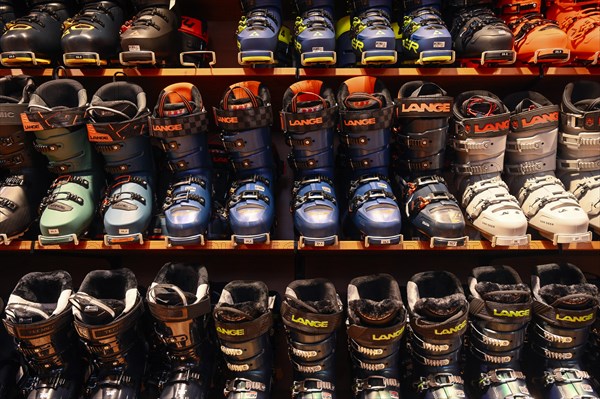 Ski Boots Sales Shelf