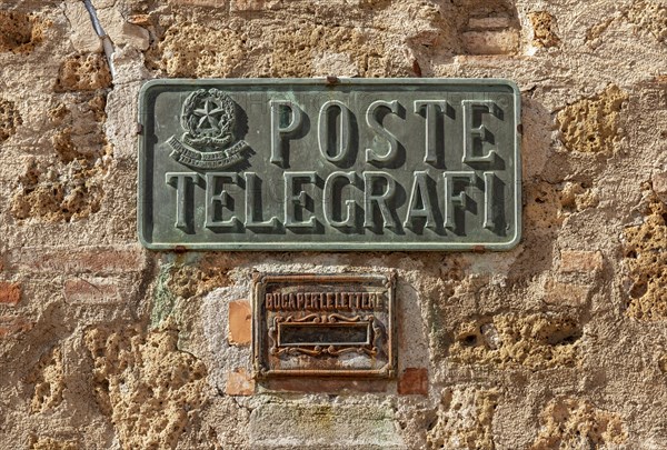 Historic Post and Telegraph Office Sign