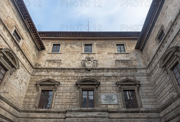 (Cervini) Palace, Palazzo Cervini, Montepulciano, Tuscany, Italy, Europe