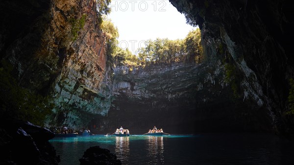 Two boats with tourists