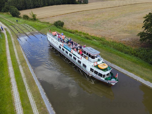 Ship Marabut on transport wagon