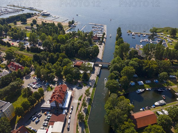 Canal between Lake Kisajno