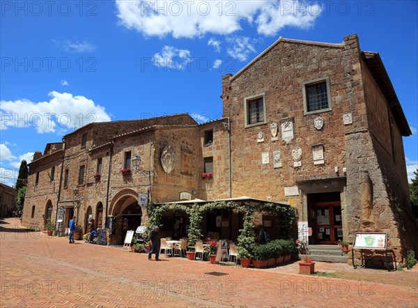 Palazzo Pretorio in the village of Sovana