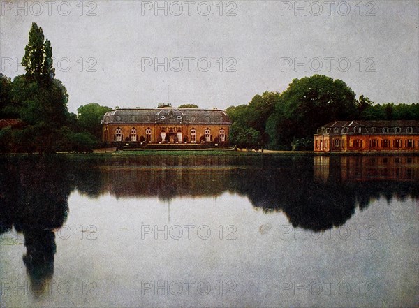 Benrath Palace near Duesseldorf in 1910