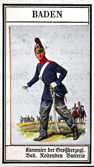 German uniforms of the 19th century