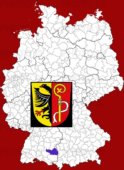 County of Biberach in Baden-Wuerttemberg