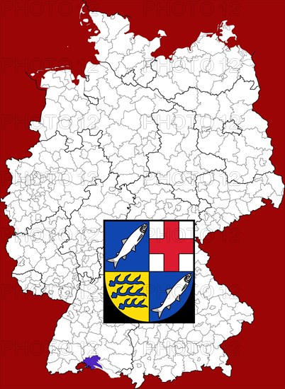 County of Constance in Baden-Wuerttemberg