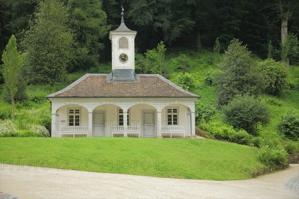 Guard house at the Fuerstenlager in Bensheim