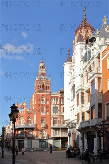 La Giralda at the Plaza de la Soledad in Badajoz