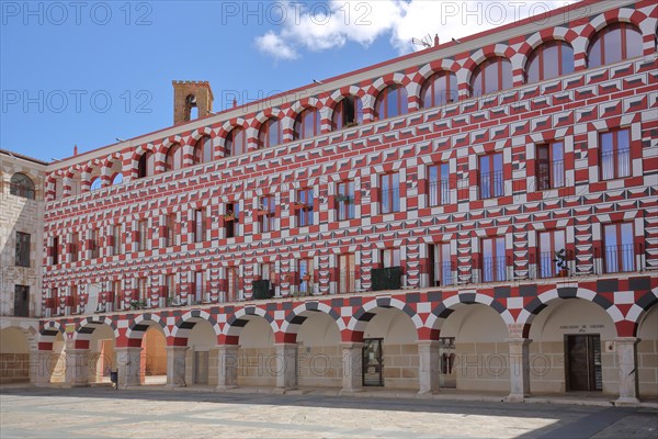Casas Coloradas at Plaza Alta in Badajoz