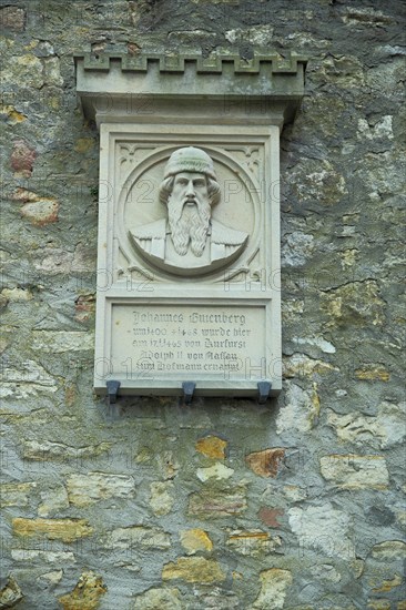 Gutenberg Monument in the Electoral Castle