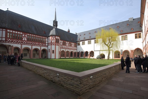 Inner courtyard with cloister