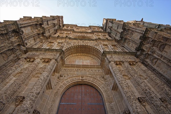 Portal of Catedral Vieja in Plasencia