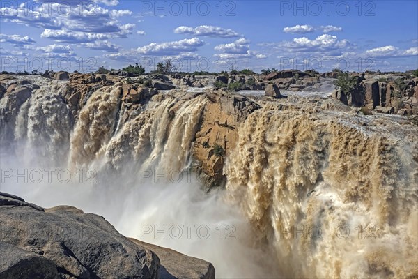 Waterfall on the Orange River in the Augrabies Falls National Park in the Northern Cape Province
