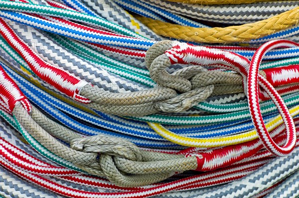 Ropes of different colours