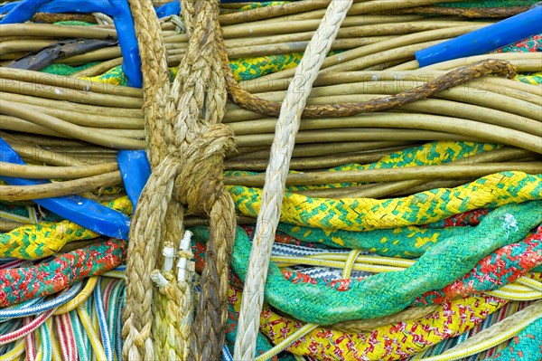 Ropes of different colours