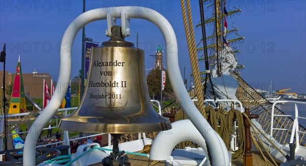 Ship's bell of the Alexander von Humboldt II