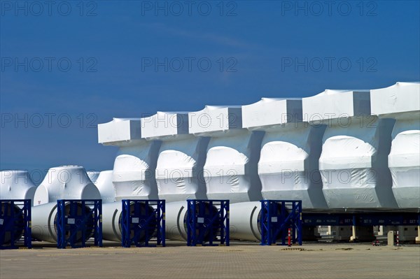 Loading of rotor blades at the company Power Blades