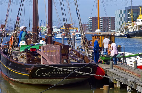 Traditional ships in the New Harbour