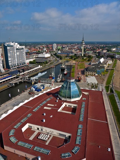 View of the Schiffahrtsmuseum and Mediterraneo from the Atlantic Hotel