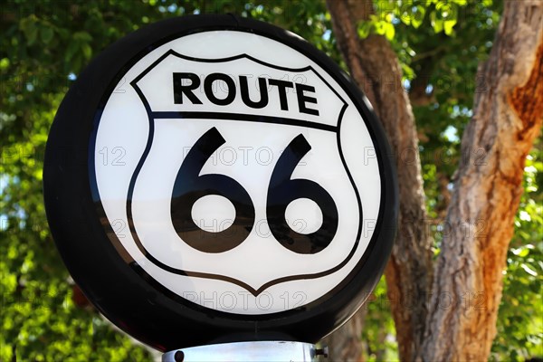 Sign at the Hackberry General Store on historic Route 66. Kingman